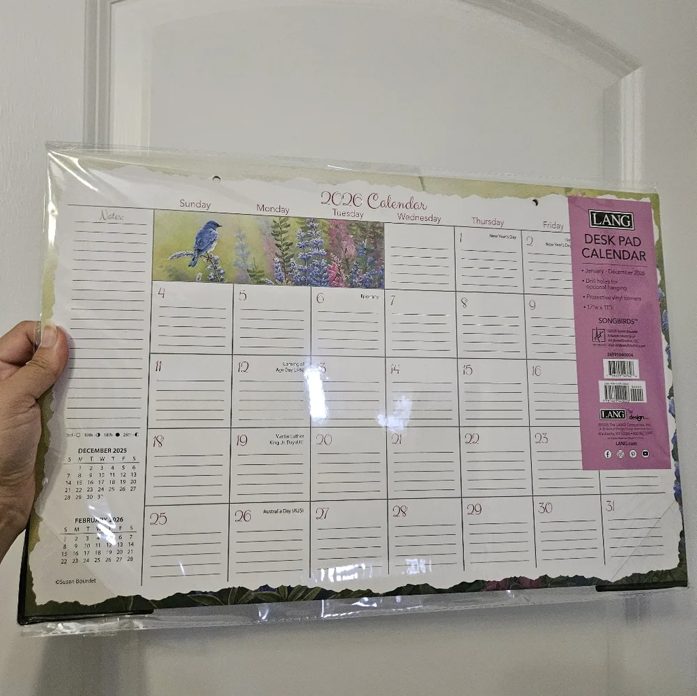2026 Desk Pad Calendar